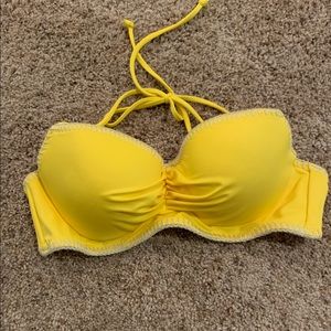 Yellow Victoria Secret Swim Top